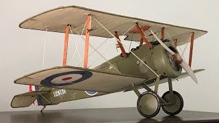 Scratch Building the Aero Graphics Sopwith Camel 116 Scale [upl. by Binette48]