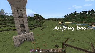 Minecraft  Aufzug bauen  Minecraft Tutorial [upl. by Lolly]