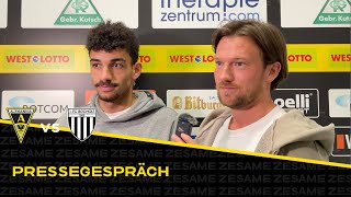 „Wir arbeiten ganz normal weiter“  Pressegespräch vor Alemannia Aachen  1 FC Bocholt [upl. by Ossy]