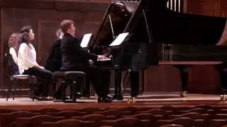 Brahms Sonata for two pianos op 34b  Nikita Volov amp Dmitry Shishkin [upl. by Engedus]