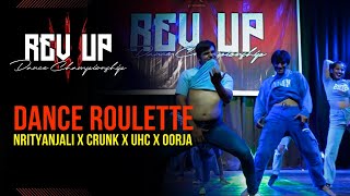 DANCE ROULETTE  OORJA × UHC × CRUNK × NRITYANJALI [upl. by Ahtreb270]