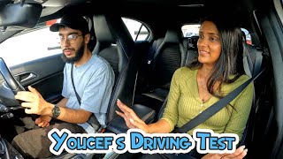 Youcefs Driving Test Day And Result  Dealing with Test Nerves [upl. by Kirbie]