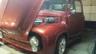 1955 Ford F100 Side Exit Exhaust is finally done [upl. by Papst]