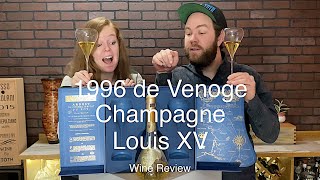 1996 de Venoge Champagne Brut Louis XV  Tasting Wine [upl. by Bowles]