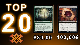 TOP 20 Expensive cards from Double Masters 2022 Magic the Gathering [upl. by Dexter]