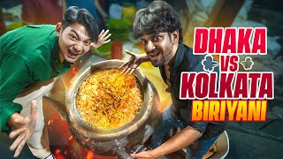 Dhaka vs Kolkata Biriyani TheLazyBong [upl. by Ajiram]