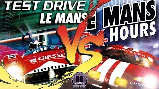 Test Drive Le Mans vs Le Mans 24 Hours  RETRO Versus [upl. by Arracot991]