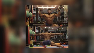 Jr Hulk  Benjamin Jerold  motivating workout and posing video [upl. by Oulman]