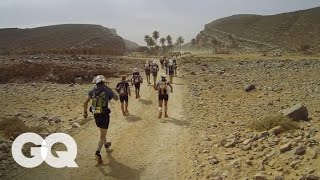 Marathon des Sables Completing the Toughest Foot Race on Earth  GQs Jogging With James Part 2 [upl. by Yart]