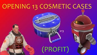 TF2  OPENING 13 2024 SUMMER CASES BOTH REDS [upl. by Rodger]