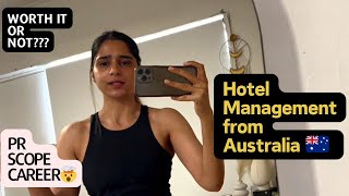 HOTEL MANAGEMENT COURSE FROM AUSTRALIA 🇦🇺 🎓👩‍🎓🧑‍💻 Vlog [upl. by Leiso]