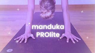 Manduka PROlite Yoga Mat Yoga Instructors Honest Review [upl. by Peria]