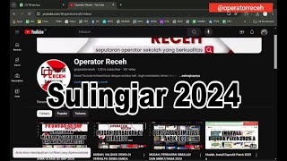 Persiapan SULINGJAR 2024 [upl. by Ylrevaw699]