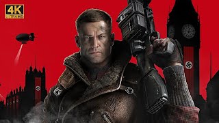 wolfenstein the new order 4k gameplay livestream part 1 [upl. by Burdelle]