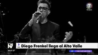 Diego Frenkel en el Alto Valle  Cultura Canal7 [upl. by Pederson]