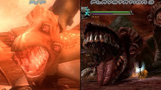 Dantes inferno Psp Vs Ps3  Comparison [upl. by Wolfe892]