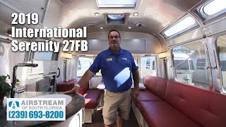 BEST Features Of The Airstream International Serenity 27FB Travel Trailer [upl. by Ahtnama]