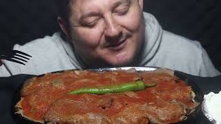 ASMR Yaprak Döner İskender neromasmr [upl. by Hoenack]