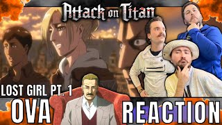 Attack On Titan OVA REACTION  quotLOST GIRL PART 1quot [upl. by Oludoet582]