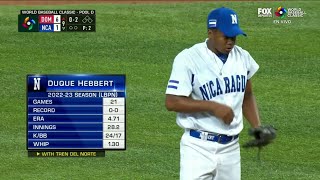 Duque Hebbert con tres ponches en el inning WBCenFOX [upl. by Layap]