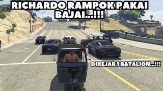 RICHARDO MELAS RAMPOK PAKAI BAJAI  GTA V ROLEPLAY [upl. by Aneloaup]