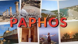 13 Best Things To Do in Paphos  Cyprus Travel Guide [upl. by Vas]