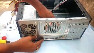 How to Make or Assemble Desktop CPU Step by Step At Home  How to Build a Computer with used Parts [upl. by Filahk471]