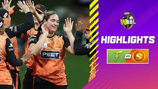 The Bulldozer Stars Again  Sydney Thunder v Perth Scorchers Highlights  WBBL10 [upl. by Whale]