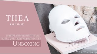 Unboxing Video  Deesse LED Phototherapy Face Mask Device Premium Pro [upl. by Sinoda]