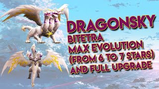 DragonSky Bitetra Evolved to 7 Stars then Fully Upgraded MAX Evolution [upl. by Wilterdink]