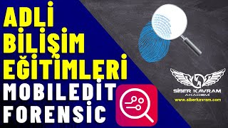 Adli Bilişim İnceleme Yazılımı  MOBILedit Forensic Express Kullanma Klavuzu TÜRKÇE [upl. by Lombardy]