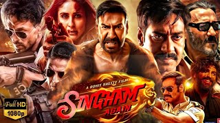 2024 Singham Again Full Movie Hindi  Ajay Devgn Ranveer Singh Akshay Kumar  Review amp Facts [upl. by Odoric434]