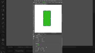 Photoshop Rectangle Tool shorts [upl. by Theodosia]