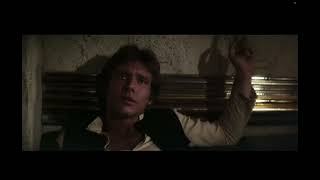 Han Solo shoots First  Greedo in the Mos Eisley cantina Star Wars A New Hope [upl. by Nalehp340]