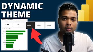 Create a DYNAMIC THEME for your POWER BI REPORTS  Beginners Guide to Power BI [upl. by Mamoun]