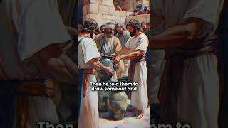 Did Jesus Really Turn Water into Wine biblestories jesus miracles [upl. by Orson]