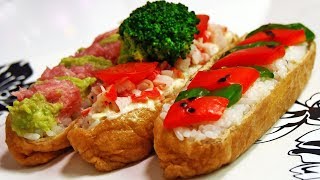 Festive Inari Sushi RECIPE [upl. by Tadashi]