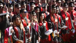 2016 CSU Stanislaus Commencement Ceremony [upl. by Izy723]