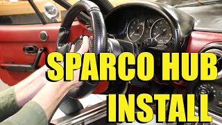 How to install a Sparco Quick Release Hub [upl. by Aninotna]