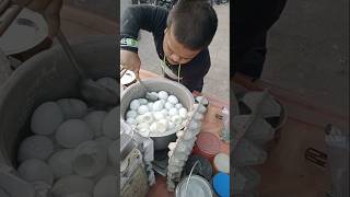 3 Boiled Eggs 🤩 Fried of Ghaziabad shorts [upl. by Aneehsram]