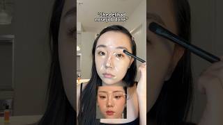 key to a natural nose contour  precise application nosecontour makeuptutorials [upl. by Huesman]