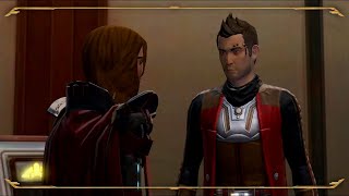 SWTOR™ Theron Shan quotamong other advantagesquot💕 Old Wounds  3  Jedi Consular Light Side Female [upl. by Yhtac]