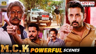 Macharla Chunaav Kshetra MCK Movie Powerful Scenes  Nithiin  Krithi Shetty  Aditya Movies [upl. by Ginny635]