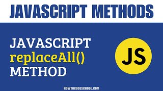 JavaScript replaceAll Method  JavaScript String Methods  JavaScript Methods [upl. by Lolanthe]