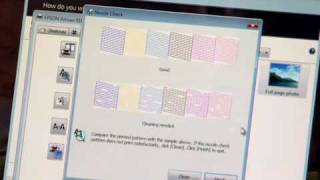 Epson Printers  Cleaning the Print Head [upl. by Eidas]