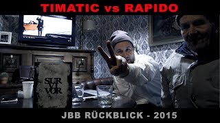 TIMATIC vs RAPIDO I JBB 2015 Rückblick  8tel Finale [upl. by Loredana]