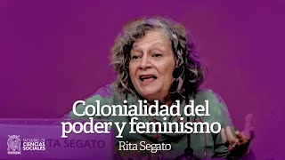 Colonialidad del poder y feminismo Rita Segato [upl. by Llewon]