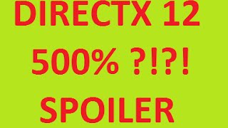 directx 12 500 ou  spoiler [upl. by Melak365]