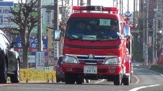 続々と集結する消防車両 さいたま市出初式2013 [upl. by Ephram]