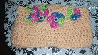 Make a Beautiful Crochet Hand Purse  Crochet Wool Ideas 👛👜💐❤️ [upl. by Arraes]